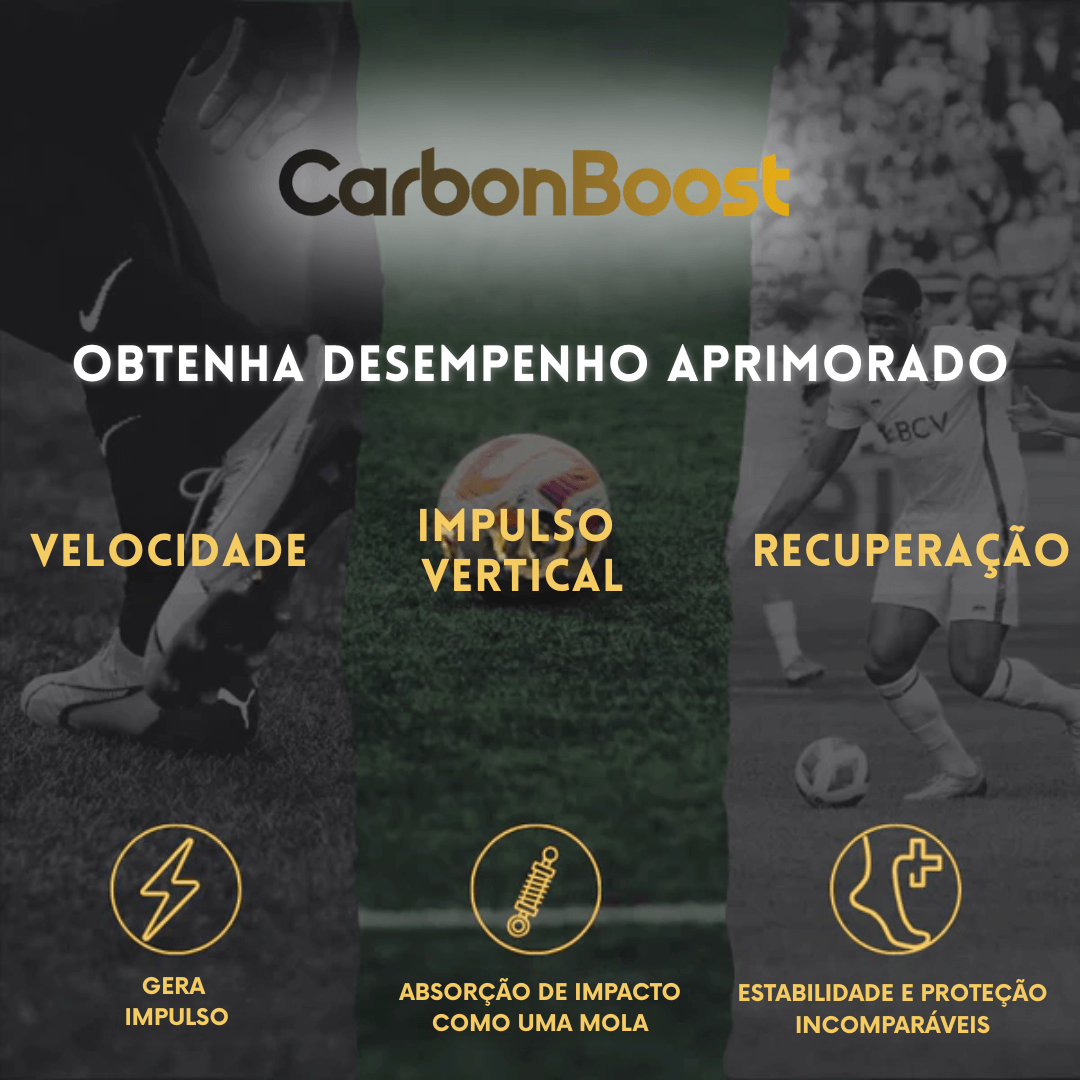 Carbon Boost Palmilhas de Desempenho